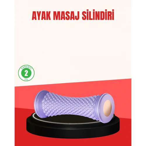 BFS Ayak Masaj Silindiri Derin Doku Masajı Kirpi Topu Akupunktur Etkili