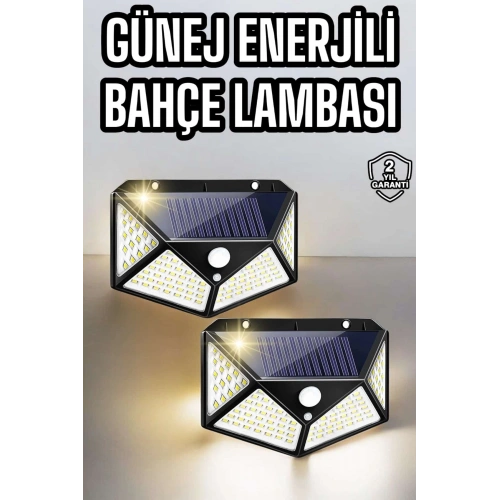 BFS Bahçe Havuz Güneş Enerjili Solar Işıklandırma Sensörlü Bahçe Aydınlatma