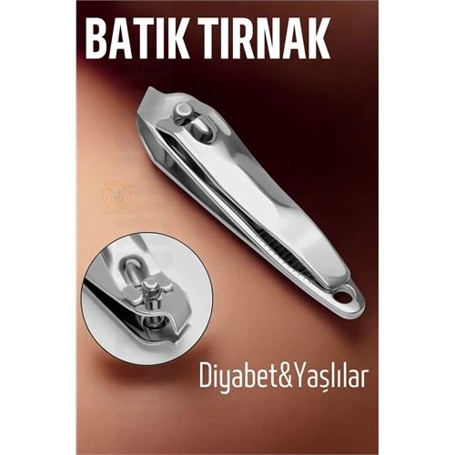 BFS  Batık Tırnak İçin Eğimli Sivri Uçlu Tırnak Makası Batık Temizleme Makası Ocean Solingen