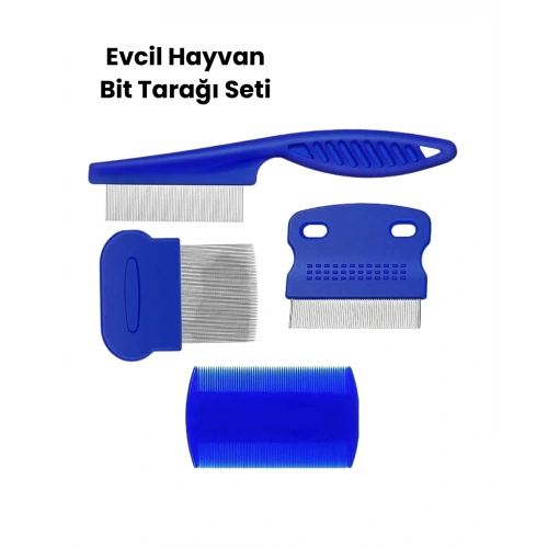 BFS Bit, Pire ve Tüy Temizliğine Uygun Çok Amaçlı Evcil Hayvan Tarağı Seti