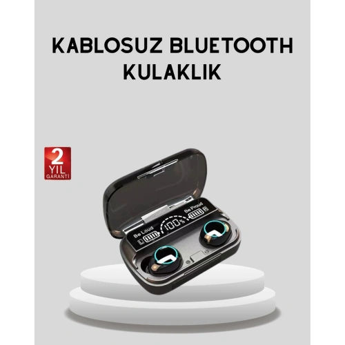 BFS Bluetooth 5.1 M10 TWS Kulaklık Ergonomik Tasarım Yüksek Ses Kaliteli