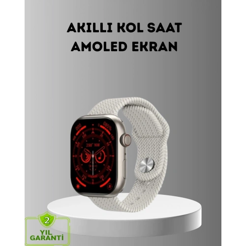 BFS Bluetooth 5.2 Akıllı Saat Kablosuz Şarjlı Sesli Asistanlı 420 mAh Günlük Kullanım