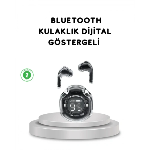 BFS Bluetooth 5.3 Kablosuz Kulaklık HiFi Stereo ve Ekstra Bass Dijital Ekranlı