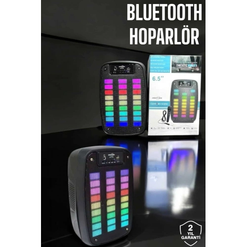 BFS Bluetooth  Hoparlör Mikrofonlu Speaker Taşınabilir Şarjlı