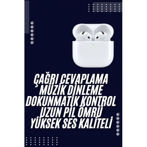 BFS Bluetooth Kulaklık Beyaz Çağrı Cevaplama Dokunmatik Kontrol Kablosuz