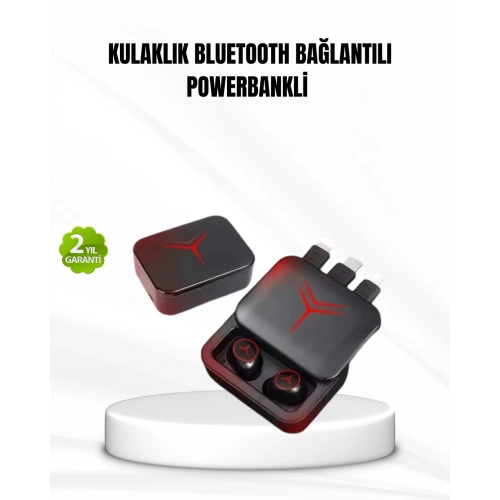 BFS Bluetooth Powerbank Kulaklık – Kablosuz, Uzun Pil Ömrü, Dokunmatik ve Yüksek Ses Kalitesi