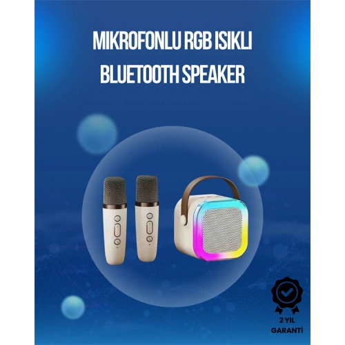 BFS Bluetooth, USB ve AUX Girişli Çok Fonksiyonlu Karaoke Hoparlör