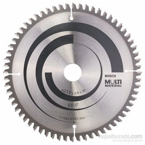 BFS Bosch  MultiMaterial 235X2,4X30/25 mm 64 Diş Testere
