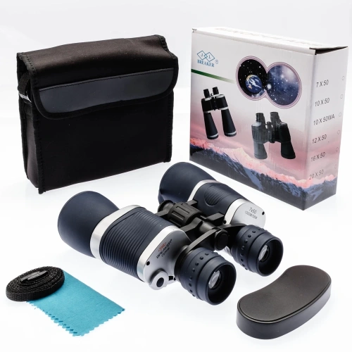 BFS Breaker 7x50 Güneş Filtreli Profesyonel El Dürbünü 1000m/56m – Mavi