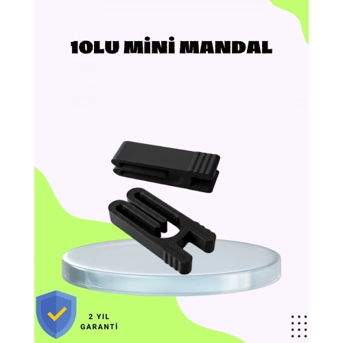 BFS Cips Kahve ve Bakliyat İçin Poşet Kapatma Mandalı 10’lu