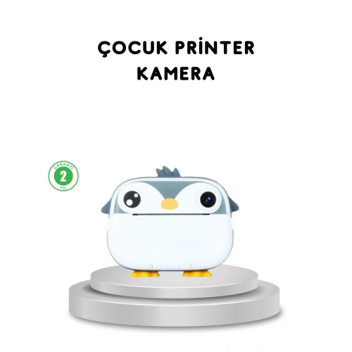 BFS Çocuk Fotoğraf Makinesi Termal Baskılı Anında Çıktı HD Video Kayıtlı