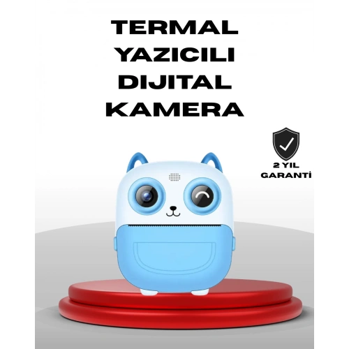 BFS Çocuklar İçin Anında Baskı Dijital Kamera 48MP Full HD