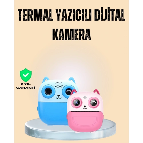 BFS Çocuklar İçin Eğlenceli Dijital Kamera 1300mAh Şarjlı