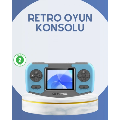 BFS Çocuklara Özel Retro Oyun Konsolu Portatif Eğlence Cihazı