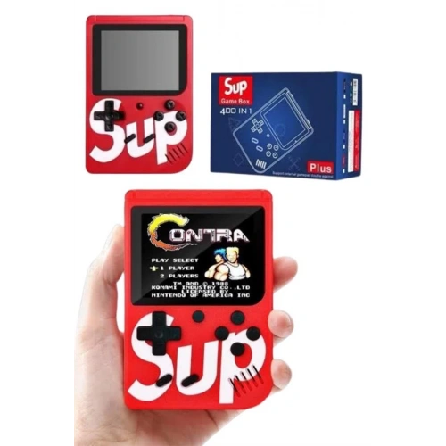 BFS Çocuklara Özel Taşınabilir Sup El Atarisi 400 Oyunlu Nostaljik Oyun Konsolu