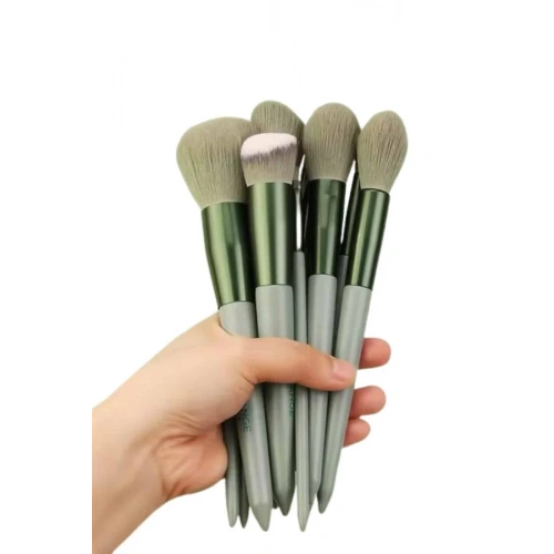 BFS Dayanıklı Makyaj Fırçası Seti 13 Parça Yumuşak Kıllı Fırçalar Allık Fondöten Far Fırçası