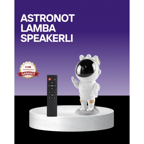 BFS Dekoratif ve Fonksiyonel Astronot Projeksiyon Aydınlatma