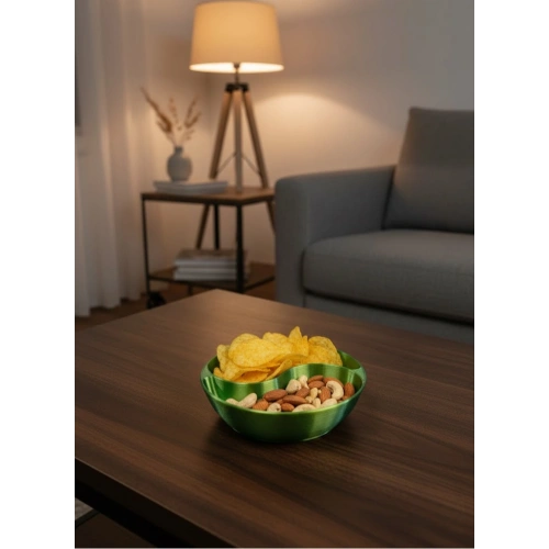 BFS Dekoratif Yeşil Çerezlik Kase 4’lü Set 3x12 cm