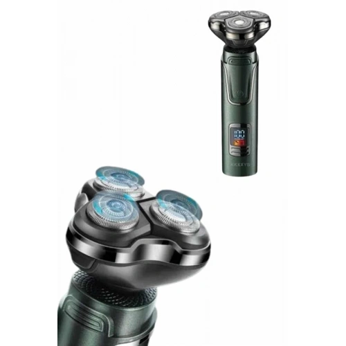 BFS Dijital Göstergeli 3 Başlıklı Tıraş Makinesi Islak Kuru Lazer Öncesi Günlük