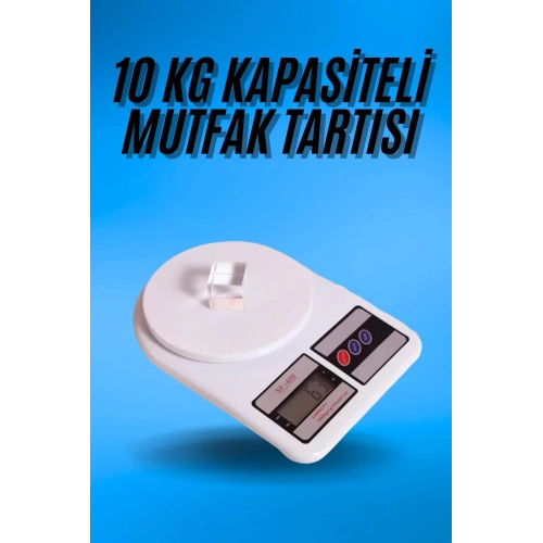 BFS Dijital Hassas 10 Kg Mutfak terazisi tartısı LCD Ekran Mutfak Tartısı