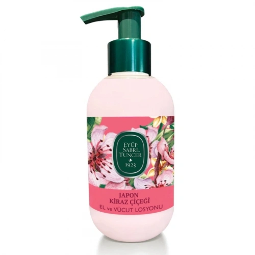 BFS  Doğal Zeytinyağlı El ve Vücut Losyonu 280 ml Japon Kirazı Çiçeği