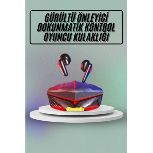 BFS Dokunmatik Kontrol Tws Işıklı Kulakiçi Bluetooth Kulaklık Kablosuz Oyuncu Kulaklığı