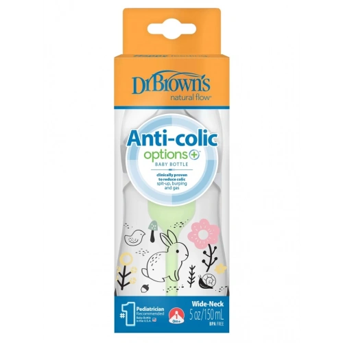 BFS  Dr.Browns Geniş Ağız PP Antikolik Options Biberon  150ml Kız