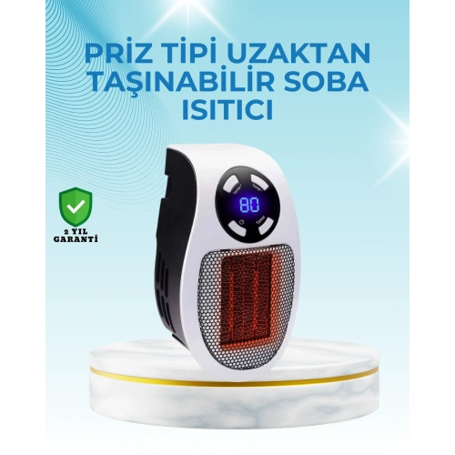 BFS Düşük Enerji Tüketimli Mini Isıtıcı Ayarlı Termostatlı