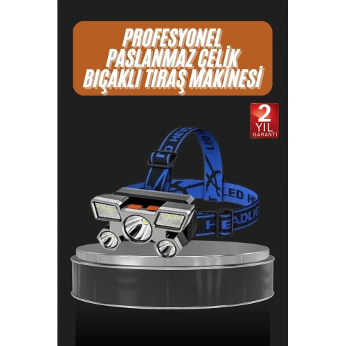 BFS El Feneri Süper Kafa Lambası 4 Modlu 5 Led Kafa Feneri