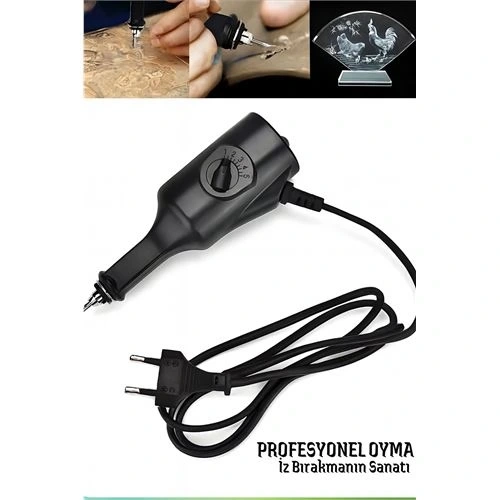 BFS Elektrikli Gravür Kalemi – Metal, Cam, Ahşap İçin Profesyonel Oyma Aleti