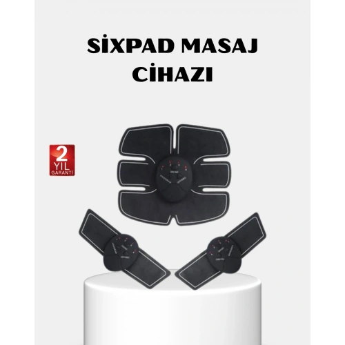 BFS EMS Vücut Geliştirici Göbek ve Kol Pedli 6 Modlu Akıllı Kas Cihazı