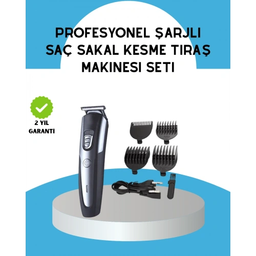 BFS Ergonomik Profesyonel Tıraş Makinesi Saç Sakal Kesme ve Düzeltme