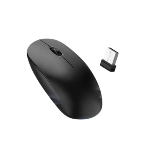 BFS Ergonomik Tasarım Kablosuz Siyah Mouse Hassas Uzun Ömürlü