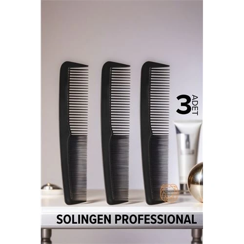 BFS  Erkek Cep Tarağı 12 Cm 3 ADET Solingen ProfessionaL