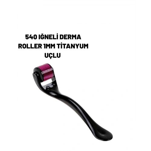 BFS Ev Tipi Mikro İğneli Cilt Bakım Aleti – 1 mm Titanyum Roller