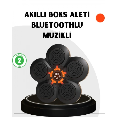BFS Evde Fitness İçin Akıllı Boks Makinesi Işıklı Vuruş Noktalı Bluetoothlu