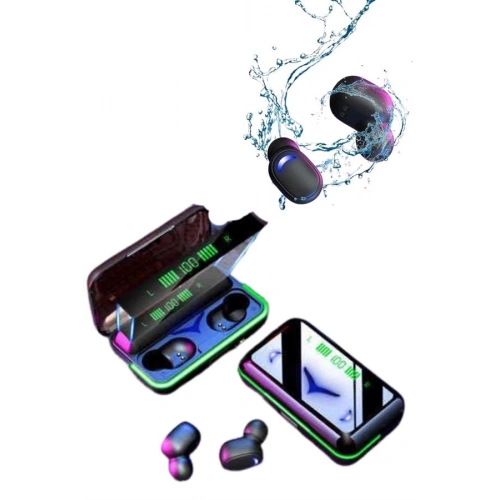 BFS Extra Bass Kablosuz Kulaklık Işıklı Bluetooth Kulaklık Powerbank Özellikli