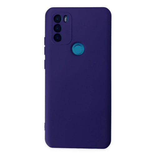 BFS  General Mobile GM 21 Plus Kılıf Nano içi Kadife Silikon - Mor