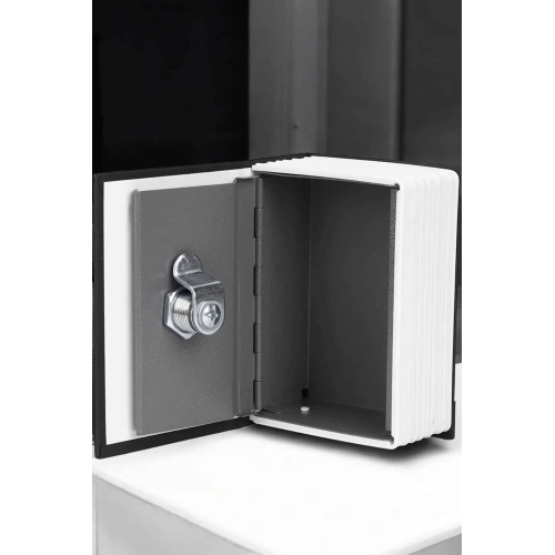 BFS Gizli Kasa Kitap Görünümlü Anahtarlı Çelik Mini Kasa