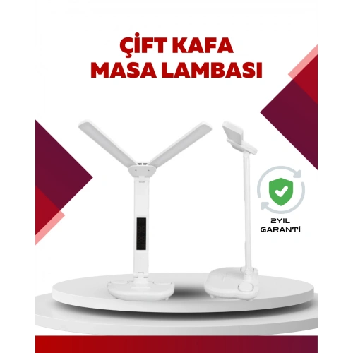 BFS Göz Koruyucu LED Okuma Lambası | Titreşimsiz Işık, Kalemlik ve Stand Fonksiyonlu