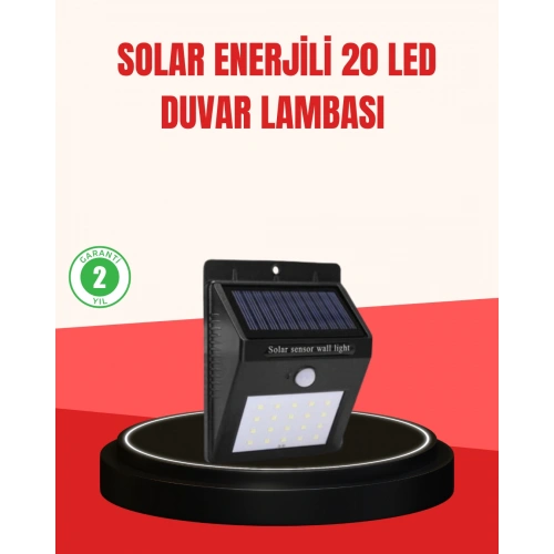 BFS Güneş Enerjili Su Geçirmez Dış Mekan Aydınlatma