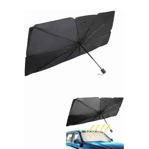 BFS Güneş Önleyici Katlanabilir Oto Araba Güneşlik Şemsiye Tip Ön Cam