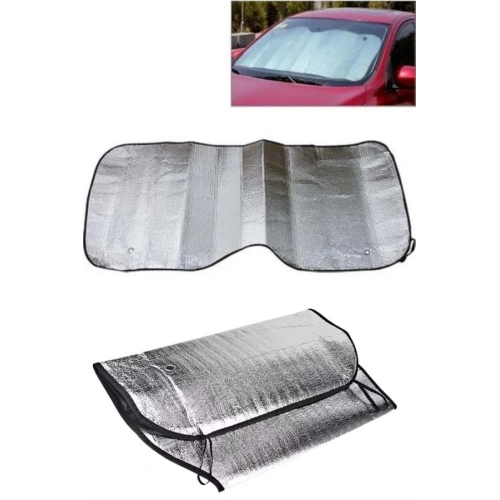 BFS Güneşlik Koruyucu Perde Metalize Oto Araç Araba Güneşliği Ön Cam Güneşliği