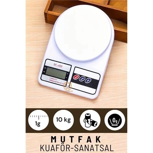 BFS  Hassas Mutfak Terazisi Kuaför Terazisi 10 Kg