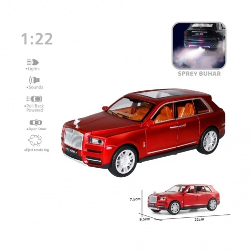 BFS HCL-506 KUT CB 1 22 SESLİ VE IŞIKLI BUHARLI RR LUX JEEP(Belirtilen fiyat, tekli satış için adet fiyatıdır.)