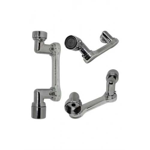 BFS Her Yere Dönebilen Tasarruflu Mutfak Musluk Başlığı Ucu Musluk Ucu Oynar Başlıklı