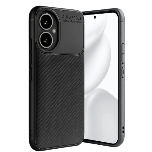 BFS  Honor 400 Kılıf Auto Focus Karbon Kapak - Siyah