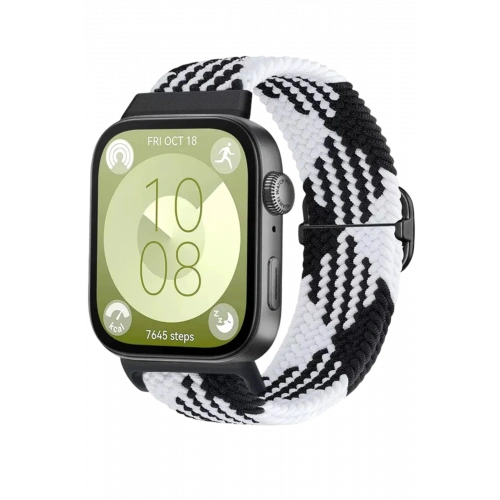 BFS  Huawei Fit 4 Star Kordon - Siyah-Beyaz