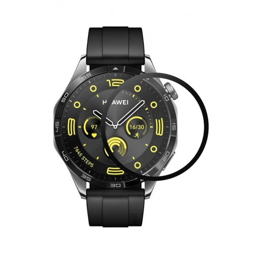 BFS  Huawei GT4 46mm 22mm Polymer Nano Ekran Koruyucu - Şeffaf