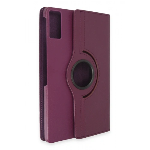 BFS  Huawei Honor Pad 10 12.1 Kılıf 360 Tablet Deri Kılıf - Mürdüm